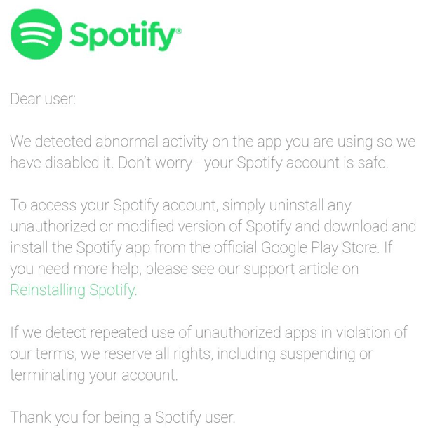 Spotify pirates